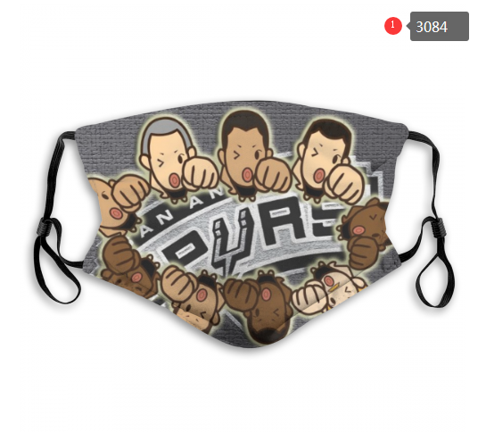 NBA San Antonio Spurs #4 Dust mask with filter